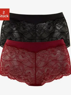 Panty lot de 2 panties en dentelle