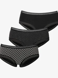 Panty lot de 3 panties lascana légèrement couvrants pour un confort optimal