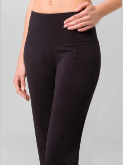 Panty pantalon jazz avec large ceinture et poche pratique