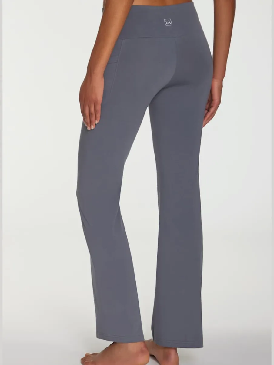 Panty pantalon jazz avec large ceinture et poche pratique