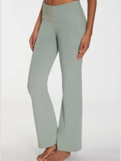 Panty pantalon jazz avec large ceinture et poche pratique