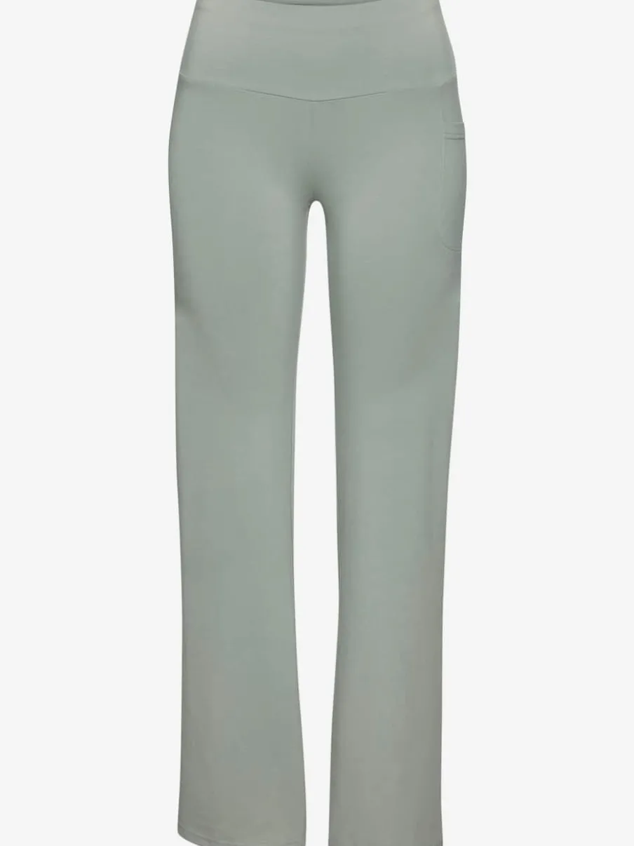 Panty pantalon jazz avec large ceinture et poche pratique