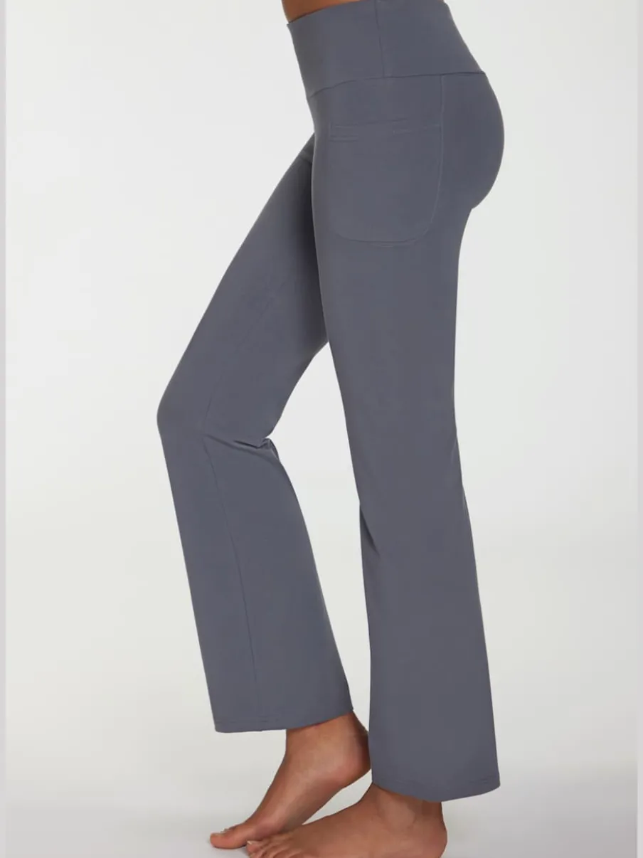 Panty pantalon jazz avec large ceinture et poche pratique