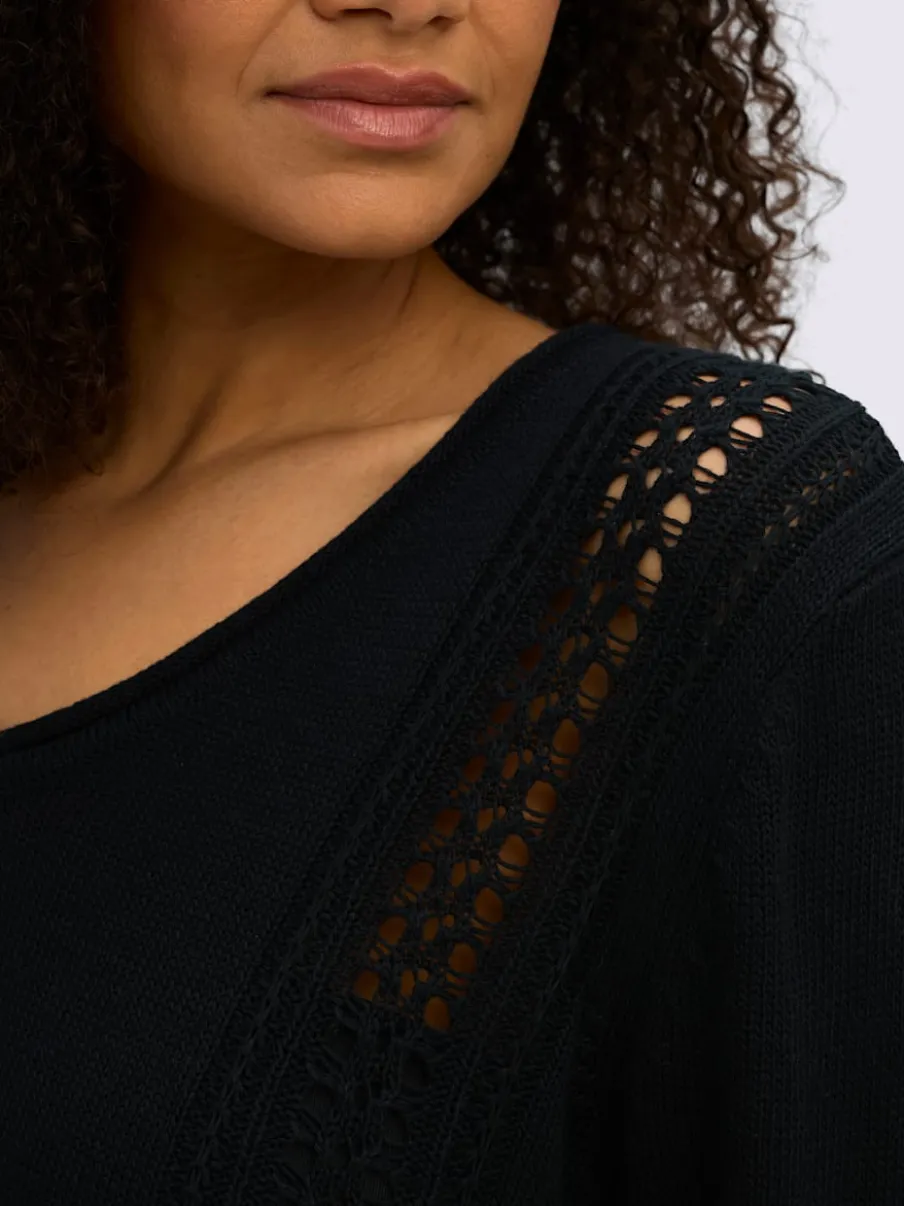 Pull ajouré