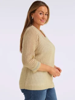 Pull ajouré