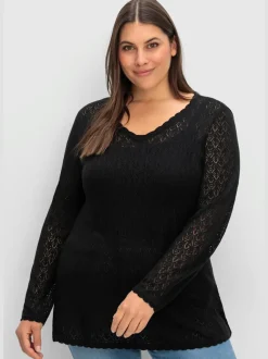 Pull ajouré