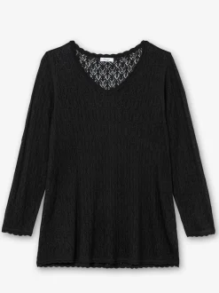 Pull ajouré