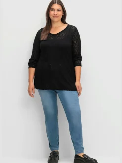 Pull ajouré