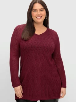 Pull ajouré