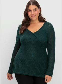 Pull ajouré