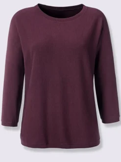 Pull chauve-souris manches chauve-souris 3/4