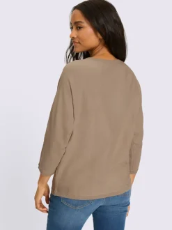 Pull chauve-souris manches chauve-souris 3/4