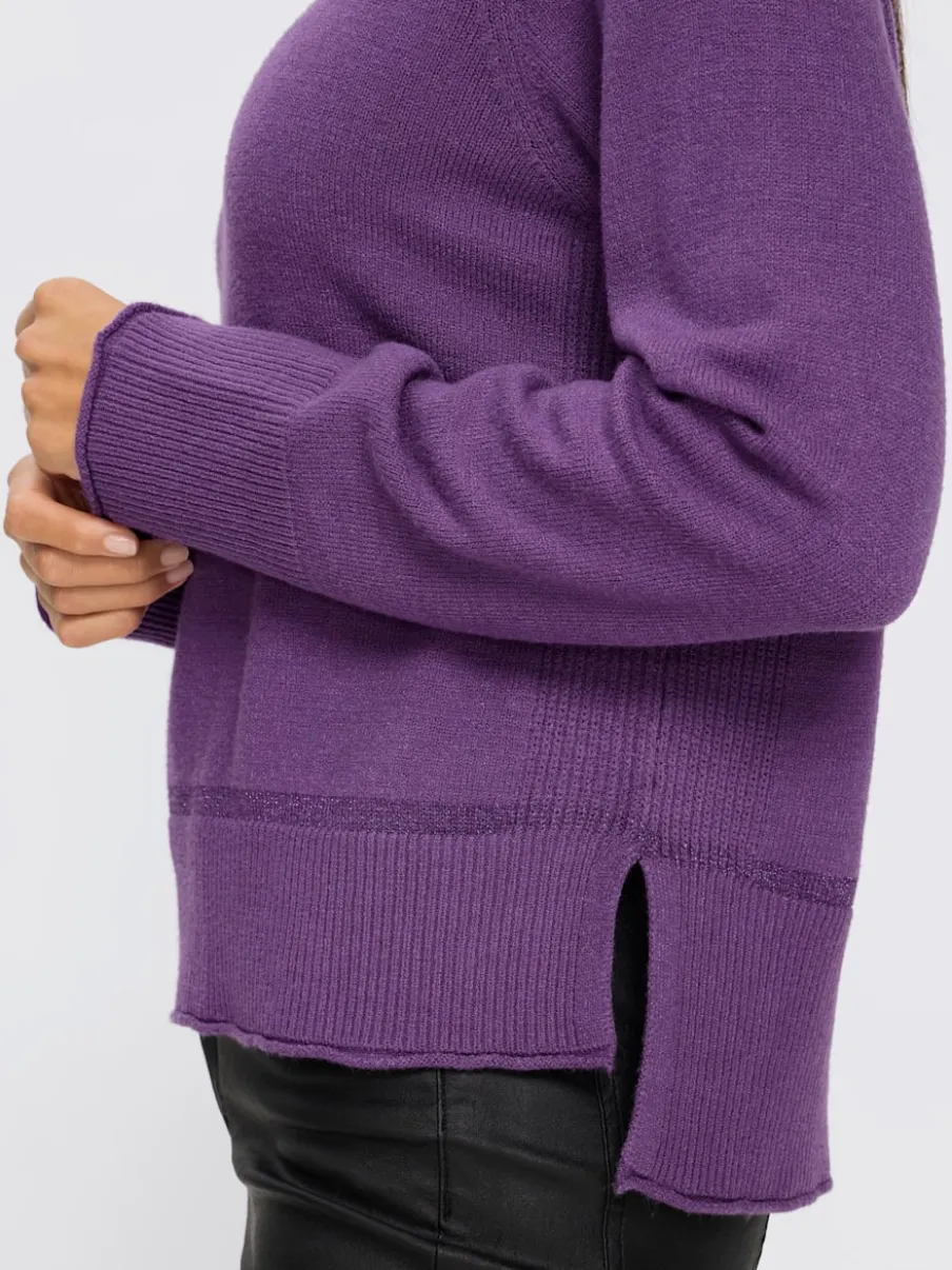 Pull à col roulé col roulé flatteur