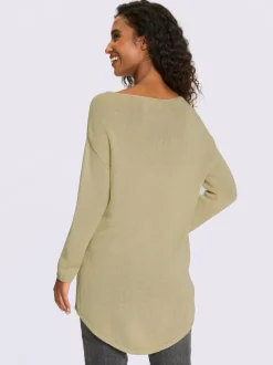 Pull coton encolure U mancherons motifs animaux