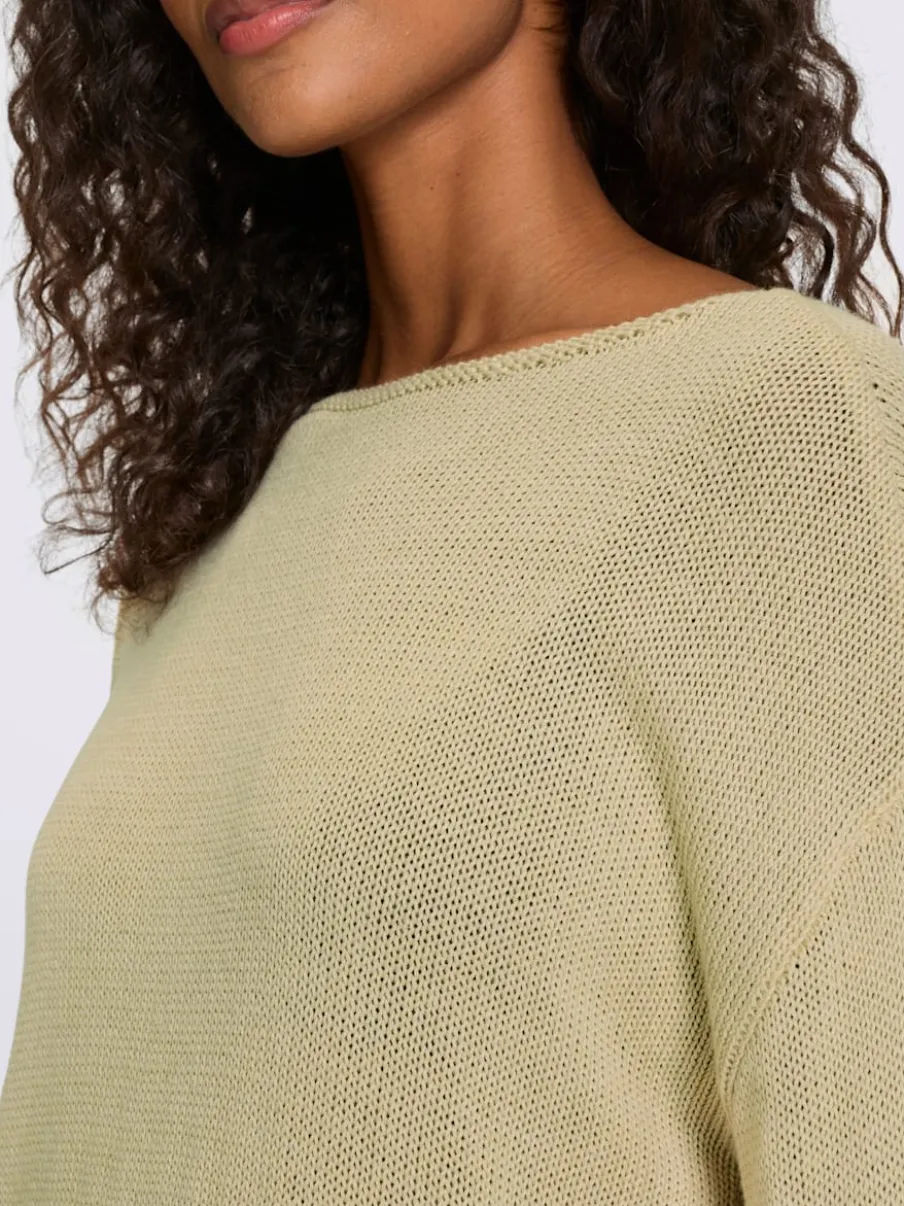 Pull coton encolure U mancherons motifs animaux
