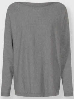 Pull décontracté à encolure ronde et manches longues