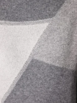 Pull à encolure en U en tricot pur cachemire