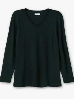 Pull à encolure en v