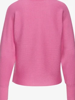 Pull en tricot ample à manches longues avec ourlet droit
