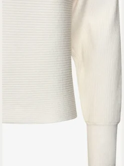 Pull en tricot ample à manches longues avec ourlet droit