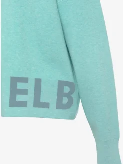 Pull en tricot doux avec encolure ronde et manches longues
