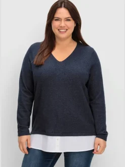 Pull en tricot fin