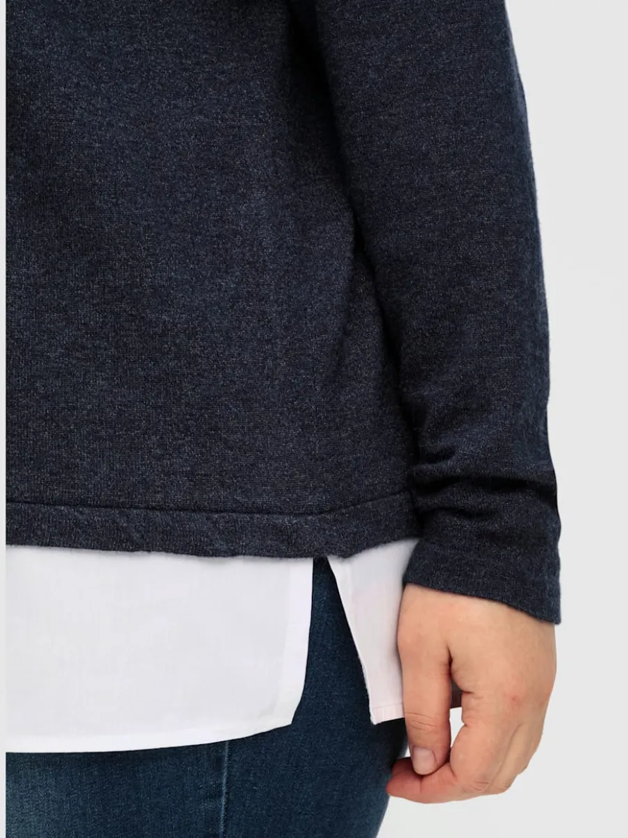 Pull en tricot fin