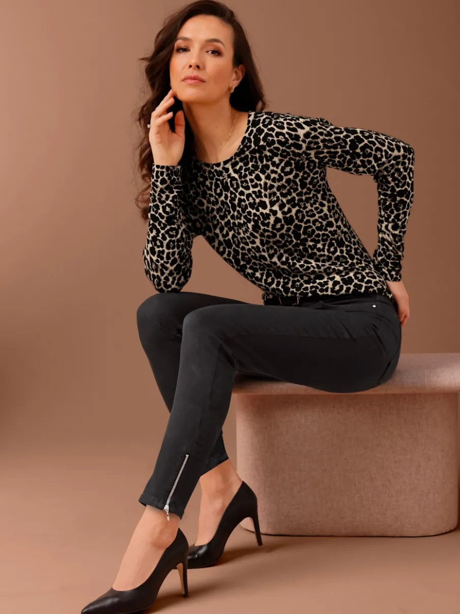 Pull en tricot fin 30% laine