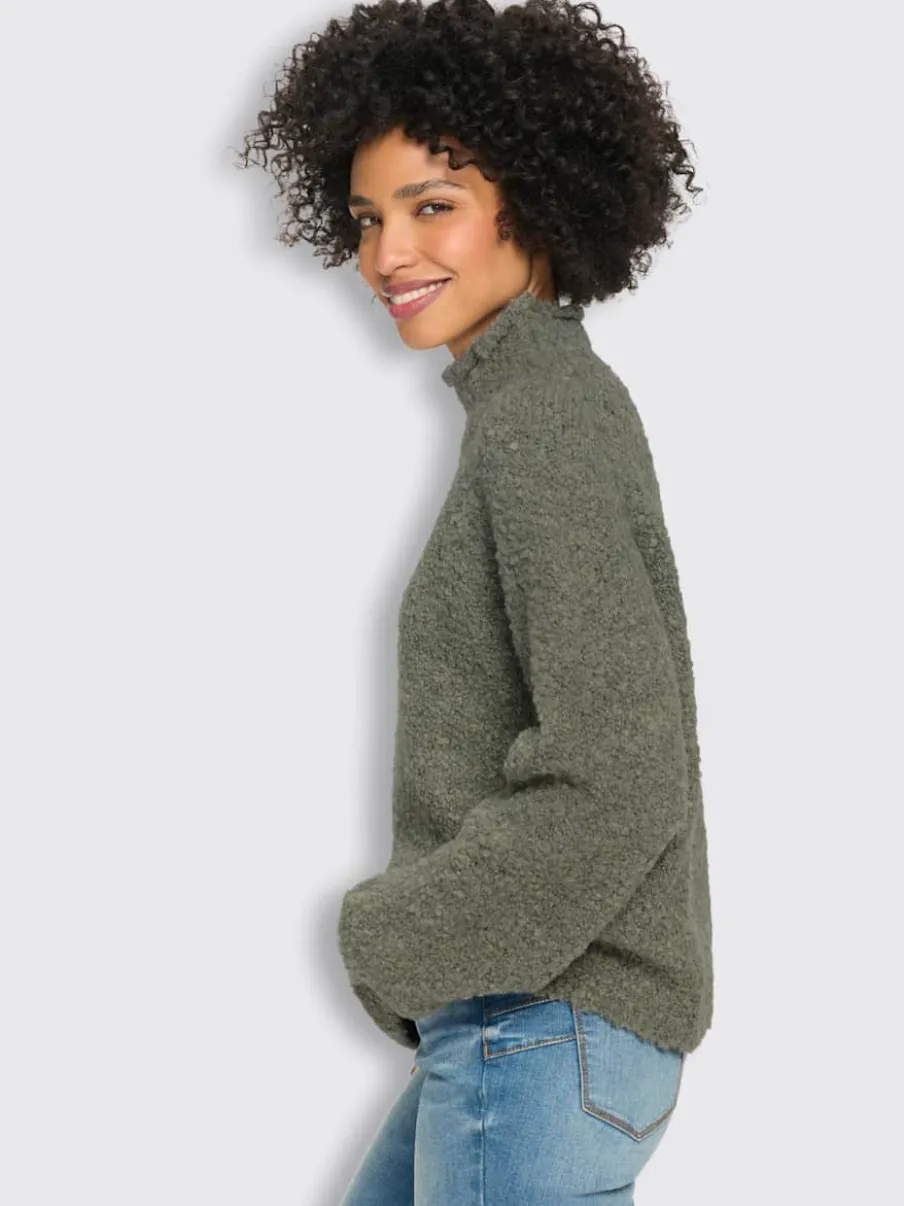 Pull en tricot 15% laine