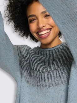 Pull en tricot 20% laine