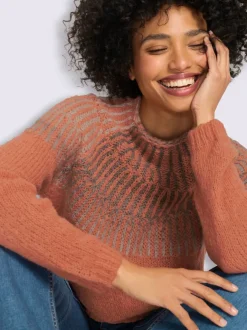 Pull en tricot 20% laine