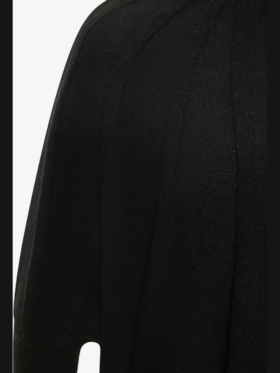 Pull en tricot à manches chauve-souris motifs tricotés doux