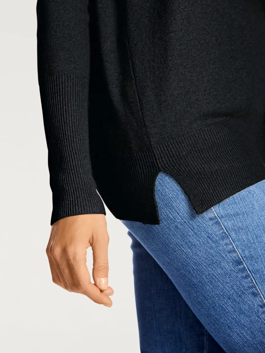 Pull en V en cachemire doux à porter avec simplicité