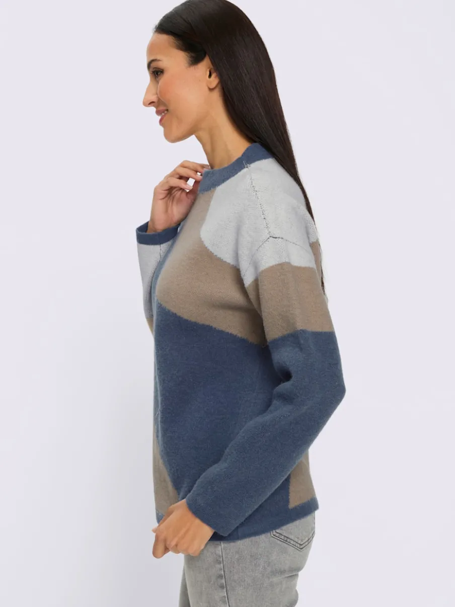 Pull jacquard motif jacquard original