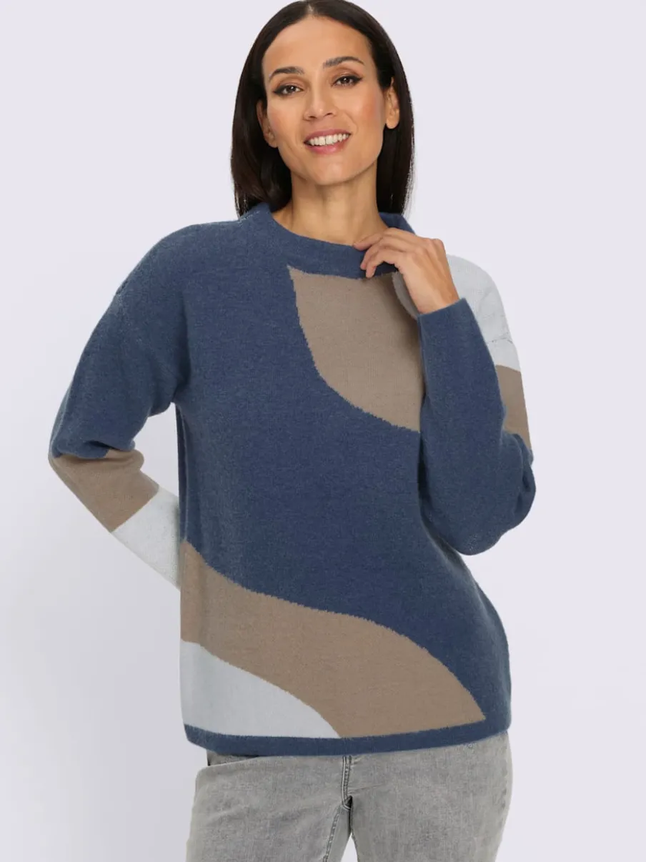Pull jacquard motif jacquard original
