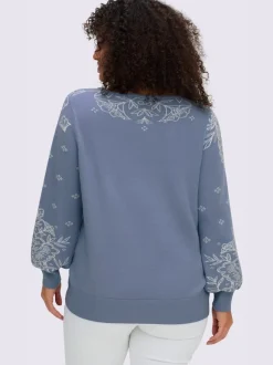 Pull jacquard tricot jacquard devant