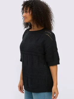 Pull à manches courtes