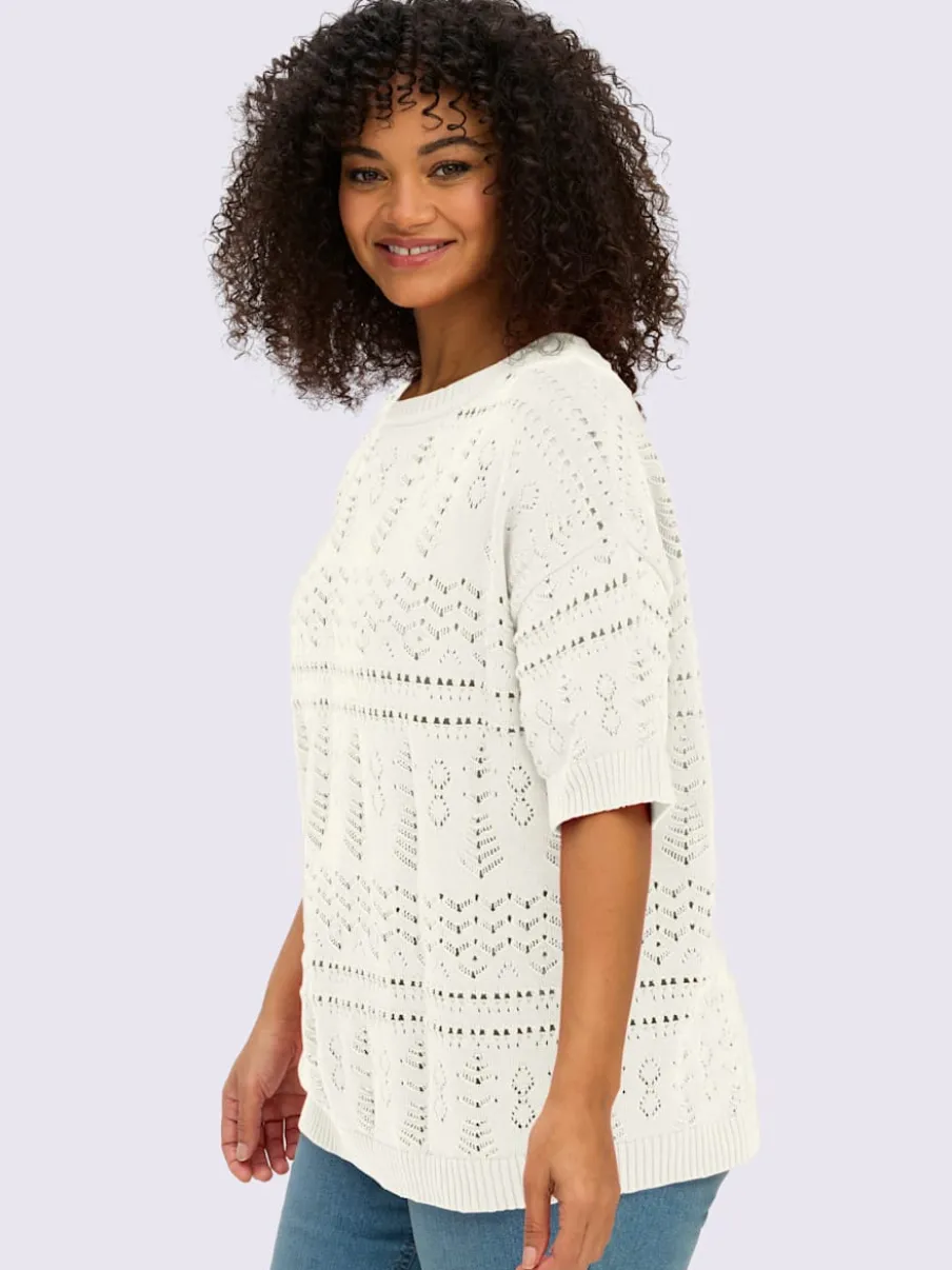 Pull à manches courtes