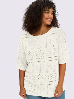Pull à manches courtes