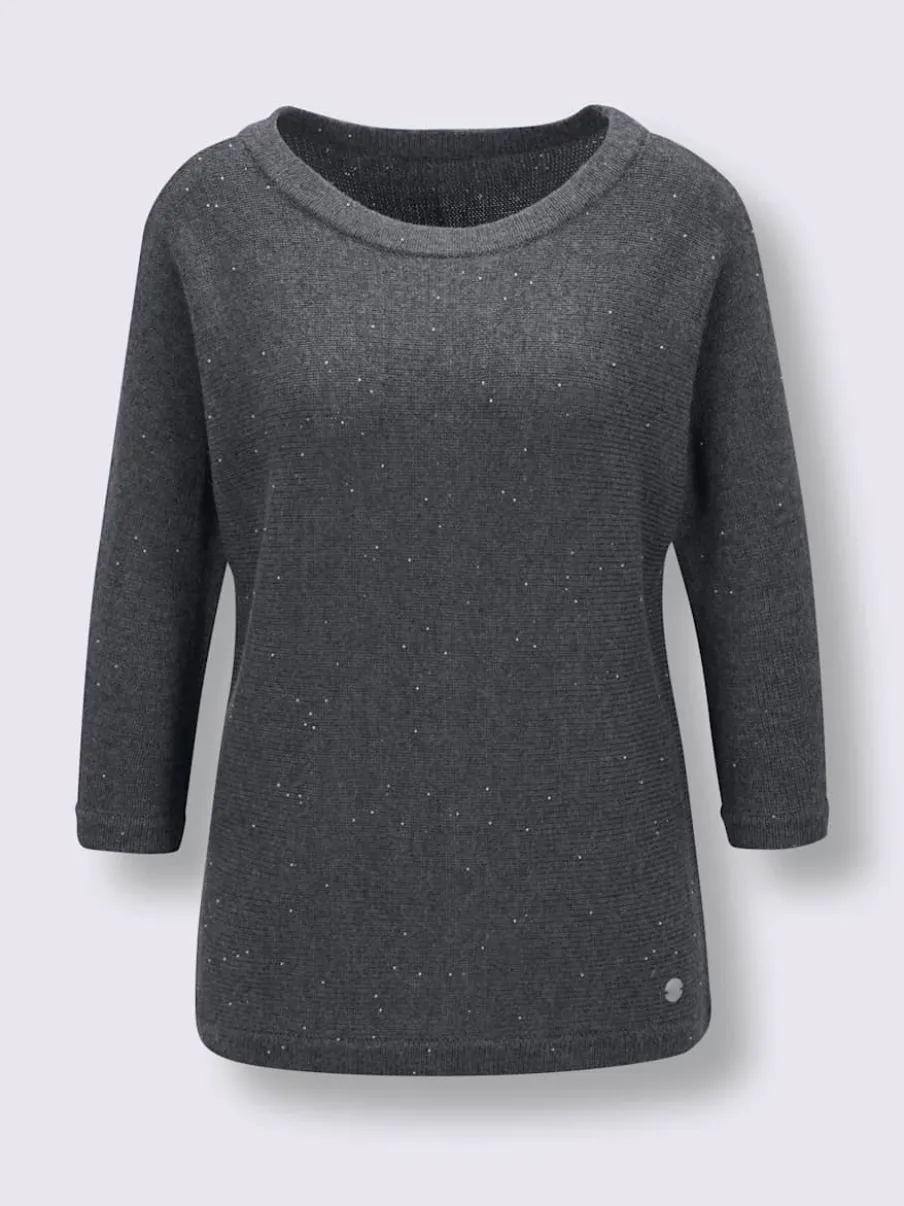 Pull à manches longues 10% cachemire