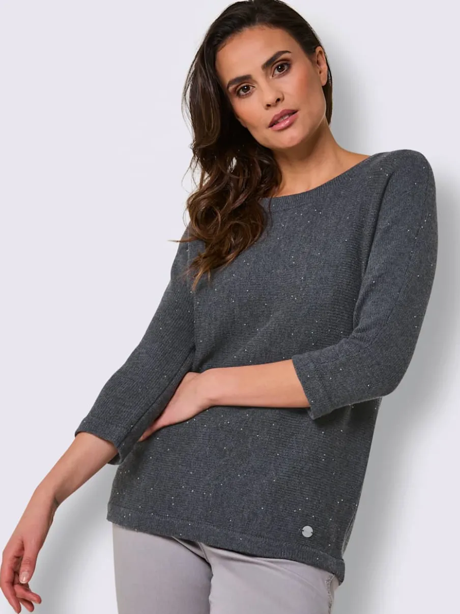 Pull à manches longues 10% cachemire