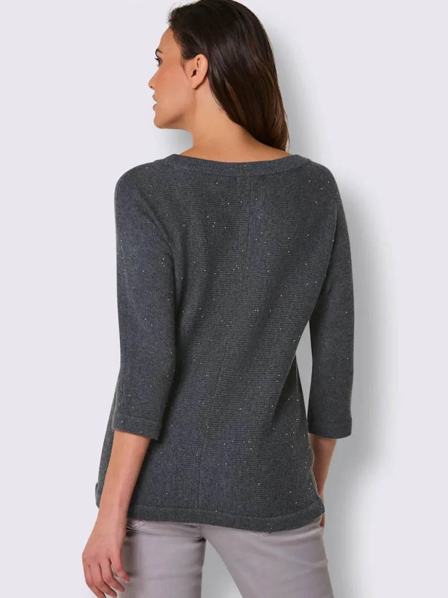 Pull à manches longues 10% cachemire