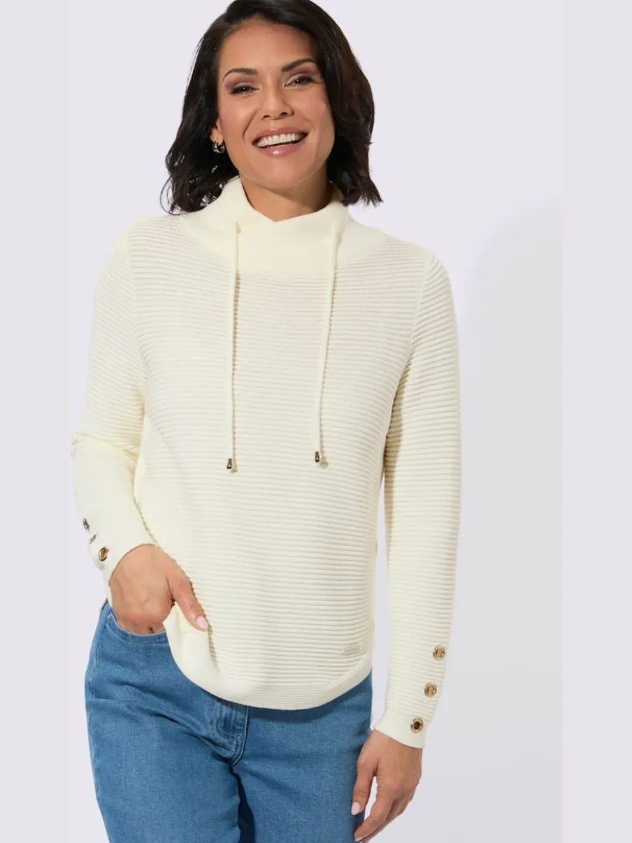 Pull à manches longues 50% coton