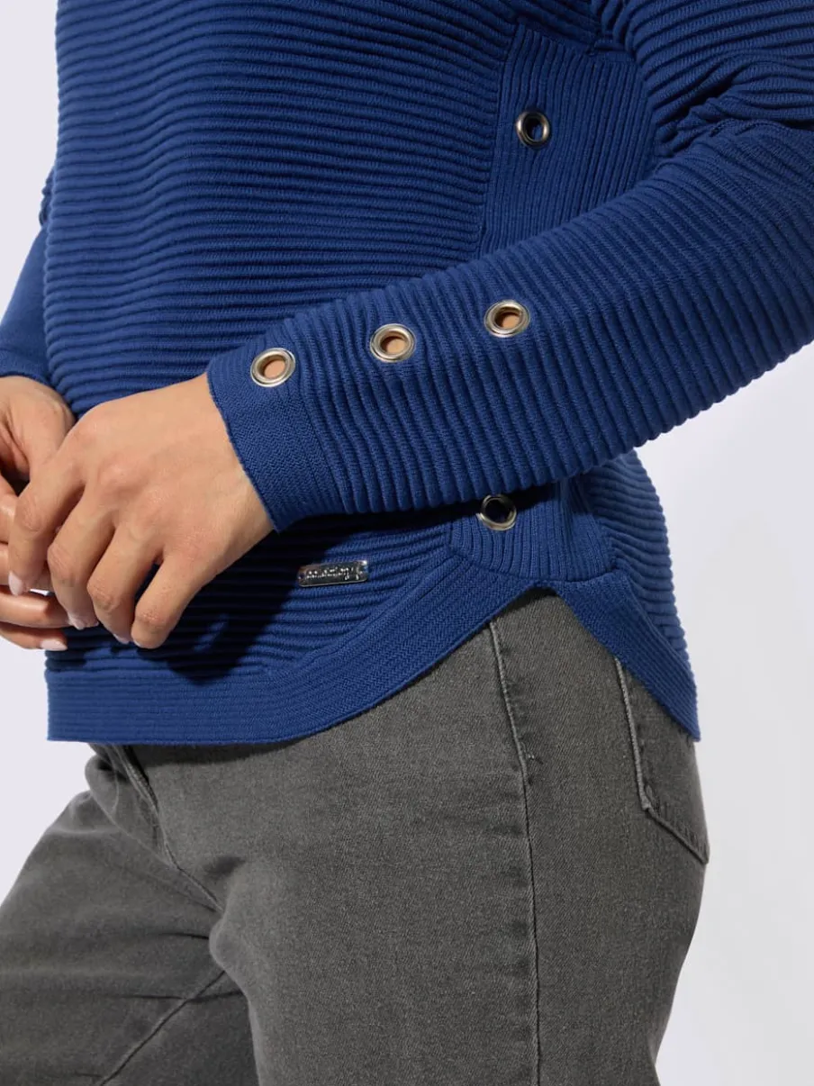 Pull à manches longues 50% coton