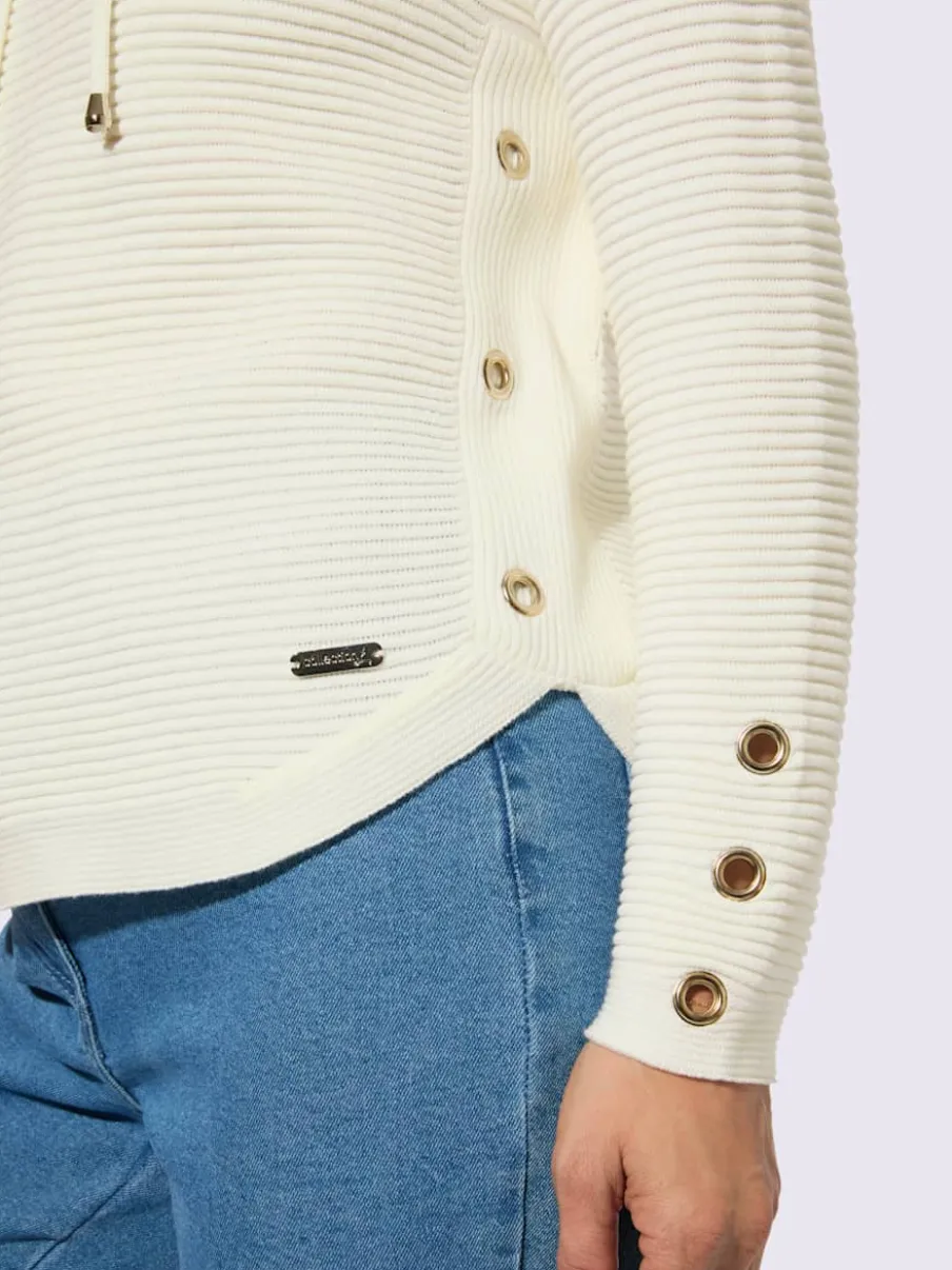 Pull à manches longues 50% coton