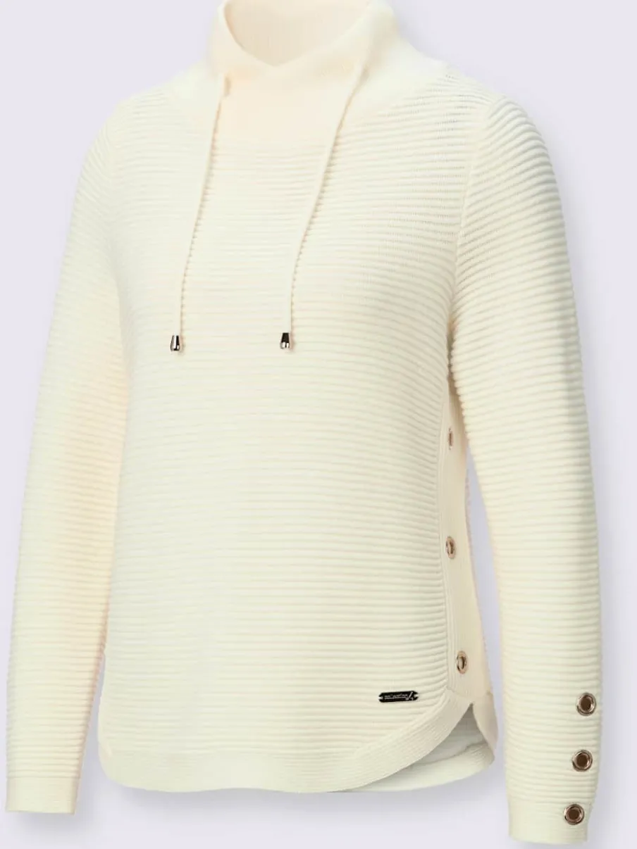 Pull à manches longues 50% coton