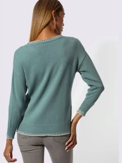 Pull à manches longues jersey fin