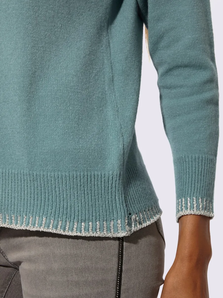 Pull à manches longues jersey fin