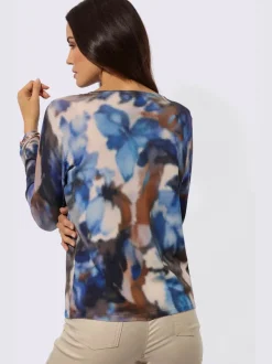Pull à manches longues 50% lyocell