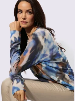 Pull à manches longues 50% lyocell